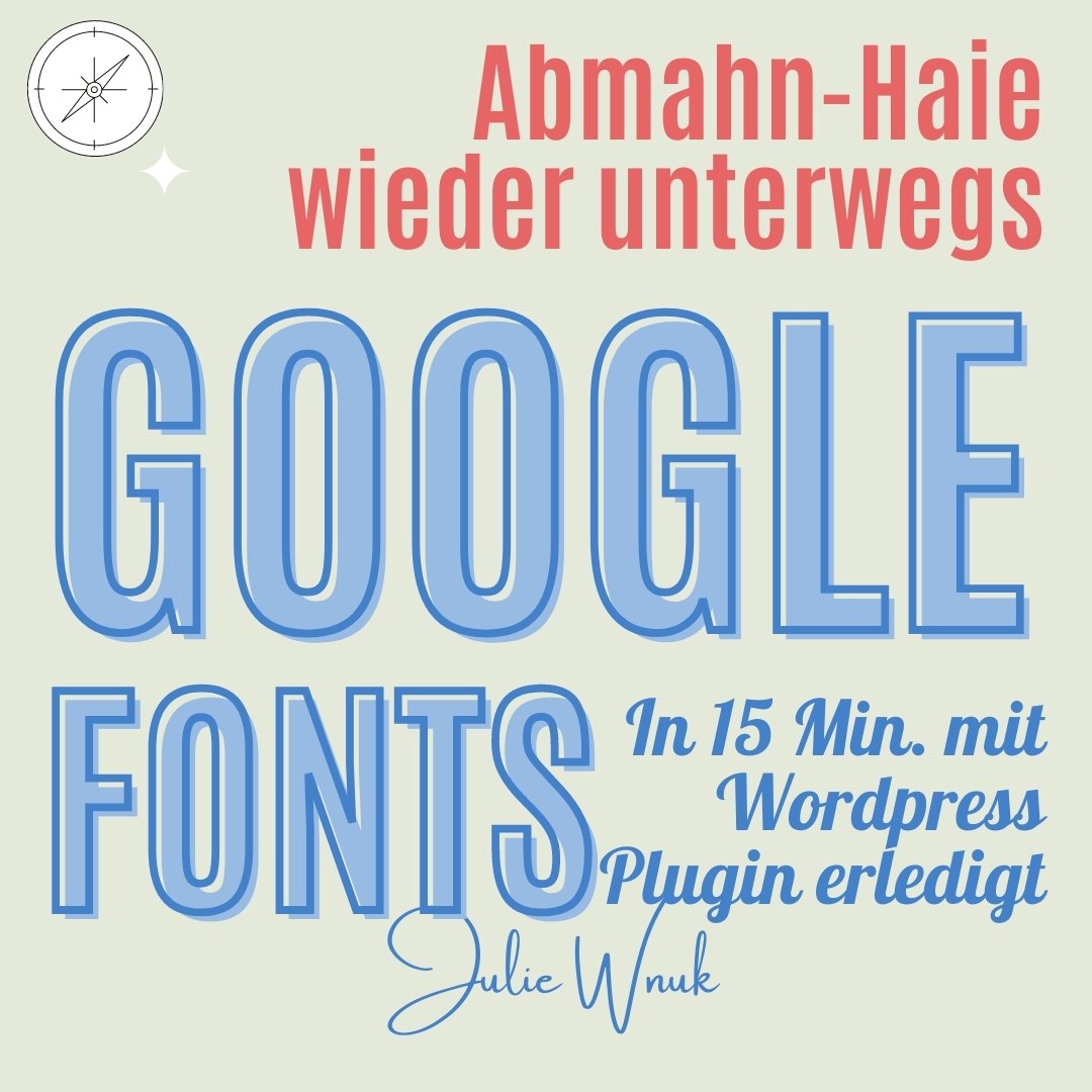google fonts lokal einbinden wordpress plugin