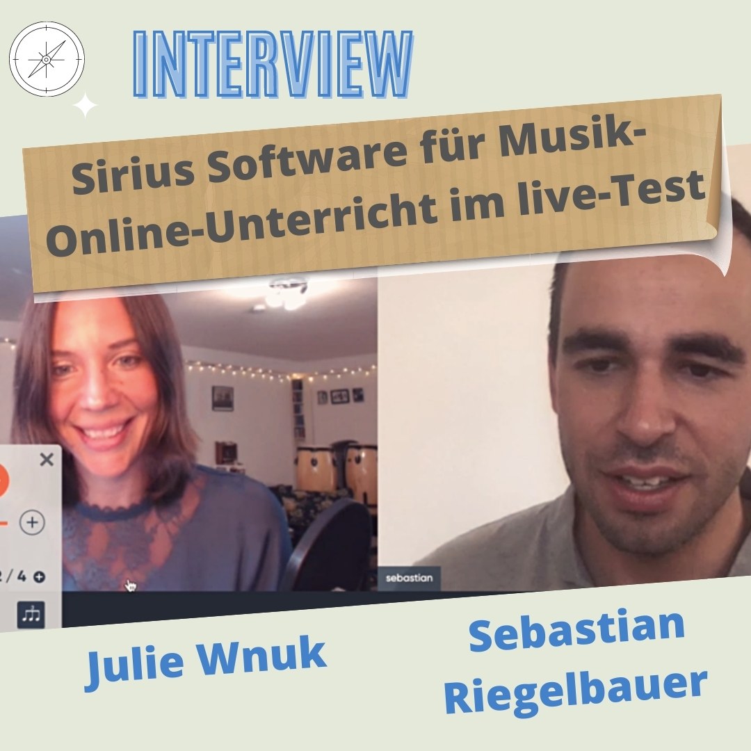 Interview Test Musikunterricht software meeting